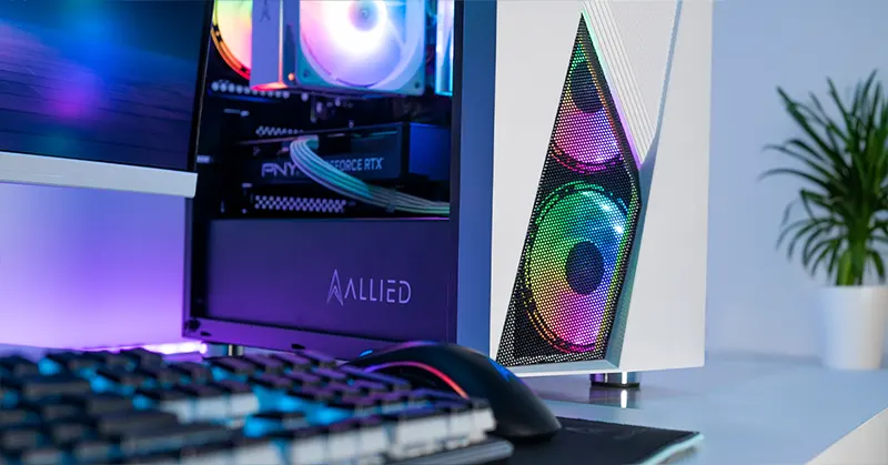A gaming PC with the best graphics cards for an incredible gaming experience